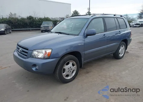 2005 Toyota Highlander Limited V6 from USA, damaged, VIN JTEEP21A450096268